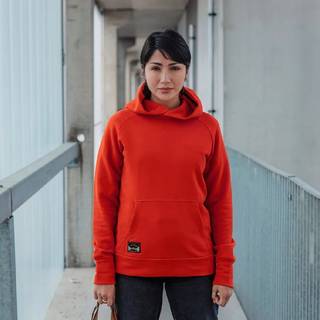 Järpen Hoodie W Lively Red (M)