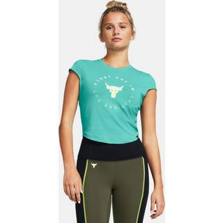 T-shirt Under Armour Pjt Rck Nght Shft Cap T Q4-GRN 1380193-369 Størrelse XS