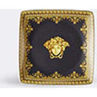 Rosenthal Serving And Trays - 'Baroque Nero' bowl in Black, gold Porcelain