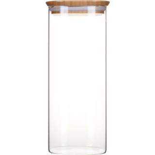 Glasboks med bambuslåg 2.200 ml