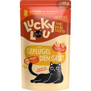 Lucky Lou Adult Fjerkræ med pastinak 119.60 DKK/1 kg (16 x 125.0g)
