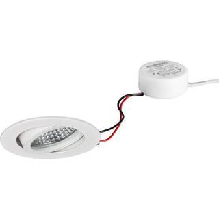 BRUMBERG LED indbygningsspot Tirrel-R RC, rund driver, mat hvid