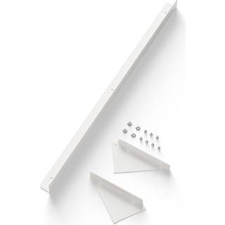 New Works - Magazine Shelf Support 2-Pack White - Reolsystem - Knut Bendik Humlevik - Hvid - Metal