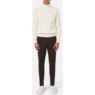 Oscar Jacobson - Slim Fit Bukser Børstet Twill - størrelse 96 - Herre