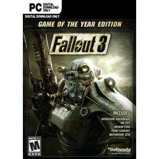 Fallout 3 Game of the Year Edition Steam (Digital Download)