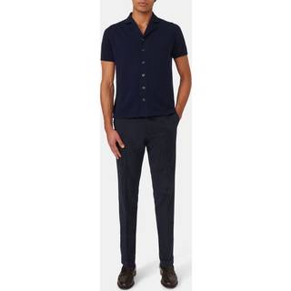 Oscar Jacobson - Slim Fit Bukser Børstet Twill - størrelse 50 - Herre