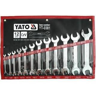Fastnøkkelsett Yato YT-0381; 6-32 mm; 12 stk.