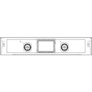 Electrolux kontrolpanel, inox 140210197020