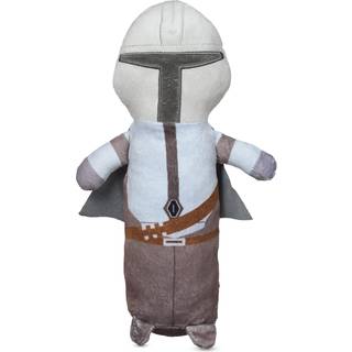 Star Wars til k?ledyr The Mandalorian Plys Bobo Hundeleget?j med Squeaker 9 Tommer | Mandalorian leget?j til hunde | Hundeleget?j Knirkende hunde