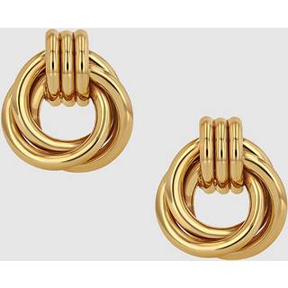 Triple Knot Earrings - Gold One