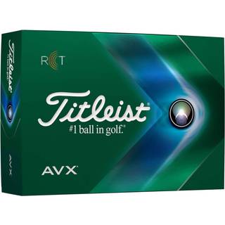 Titleist AVX RCT 2023 golfbolde - pakke med 12 stk., hvid