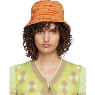 Jacquemus Le Bob Bordado bucket hat - beige - L