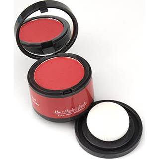 Hårgrænsepulver (rødbrun lyst) hår rodfarvestof øjeblikkeligt hårfarve skygge dække grå hår rod hår touch-up tyndt hår pulver 4g