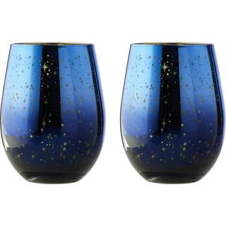 Artland Artland Set of 2 Blue Galaxy DOF Tumblers