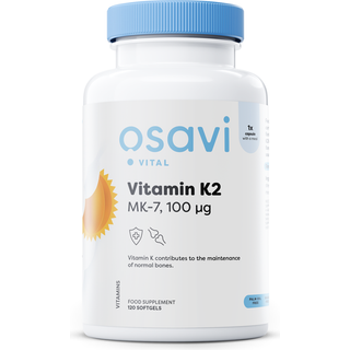 Osavi - Vitamin K2 MK-7, 100mcg - 120 bløde kapsler