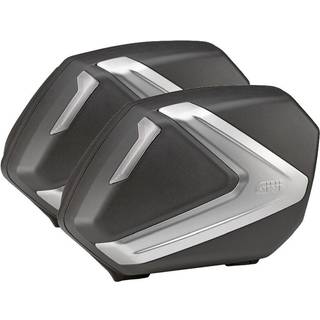 Givi Bagagesæt V37 sølv optik Reflektor kan vælges sølv