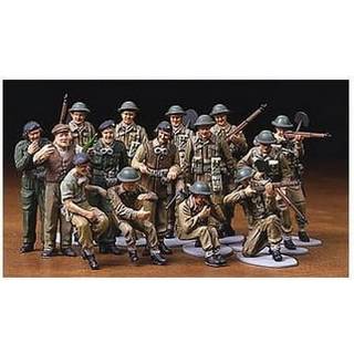 Tamiya 300032526 - WWII Figur Set British Infantery in Europe Military Kit 1:48