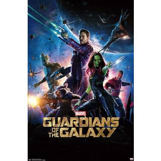 Trends International Marvel Cinematic Universe - Guardians of the Galaxy - One Sheet Wall Poster 22.375 """" X 34 """" Premium Unframed version