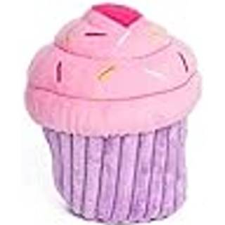 Zippypaws f?dselsdagsgaver til hunde - lyser?d f?dselsdag cupcake plys squeaky hund leget?j hund f?dselsdagsfest forsyninger til drenge og piger