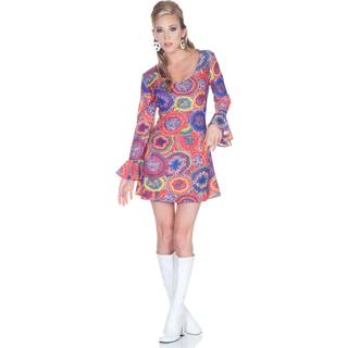 Hippie Minikleid Psychedelic S / 36