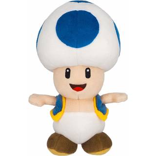1UP Nintendo Together Plush Super Mario Toad Blue - 20cm