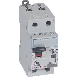 LEGRAND DX³ RCBO kombiafbryder C10 1pol+N 30mA type-A 2M 6000/6KA