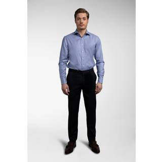 van Laack Herren Hemd blau gemustert