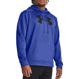 Sweatshirt med hætte Under UA Armour Fleece Big Logo HD-BLU 1379743-400 Størrelse L