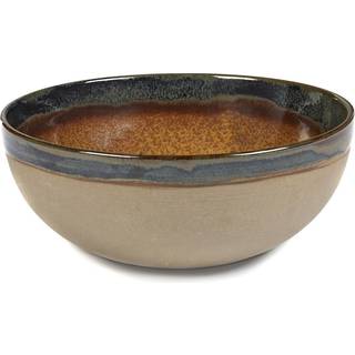 Serax Surface salatskål 23,5 cm Rusty brown