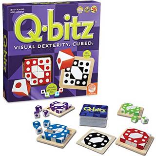 Mindware Q-Bitz Mönster Matchande roliga brädspel för Family Game Night | Åldrarna 8 och upp 2-4 spelare
