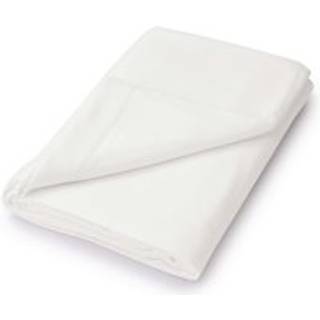 Helena Springfield Helena Springfield White Brushed Plain 100% Cotton Dye Flat Bed Sheet