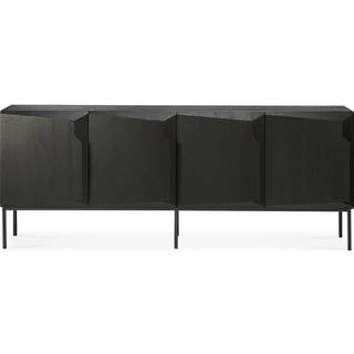 Ethnicraft, Stairs Skænk 46x200 cm Sort eg