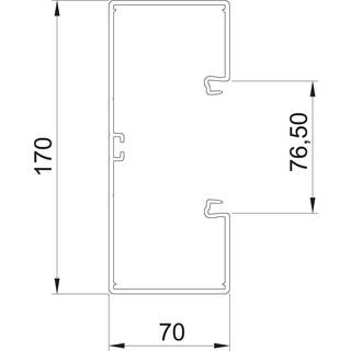 Obo Kanalbund rapid80 70x170 hvid hf