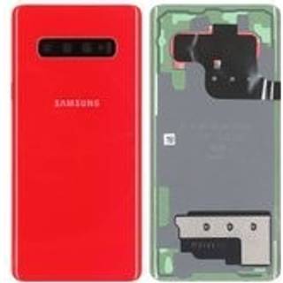 Samsung Galaxy S10 Plus battericover- Rød