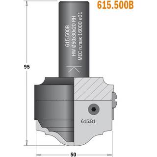 CMT Profilfræser VP K20 Z1 - 615.500B