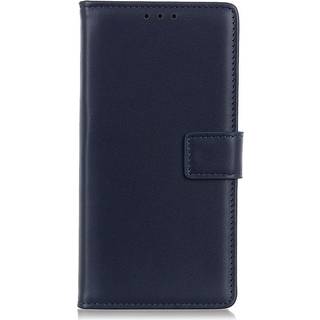 Samsung Galaxy M33 Læder Flip Cover m. Pung & Kickstand - Blå