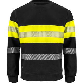 ProJob 6129 Sweatshirt En Iso 20471 Klasse 1 - Yellow/Black - XS