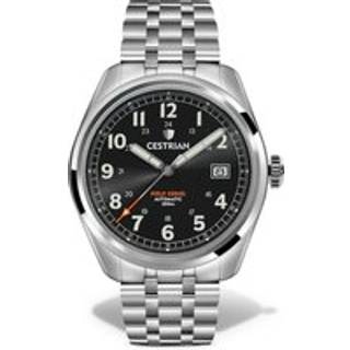 Cestrian Field Series Automatic Grey Dial Stainless Steel Men's Watch CF921B0660