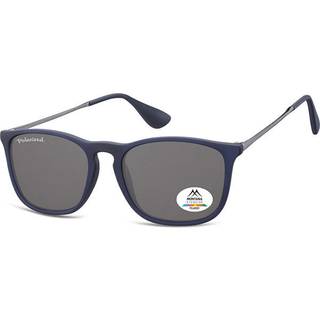 Montana Briller MP34 Polarized MP34D 54 Solbriller Mænd Blue - Blue - 54mm