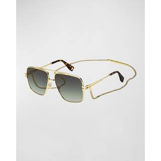 Marc Jacobs MJ 1091/N/S 06J/IB 59 Solbriller Kvinder Guld - Gold - 59mm