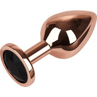 Dorcel Diamant Plug M - rosenfarvet anal legetøj