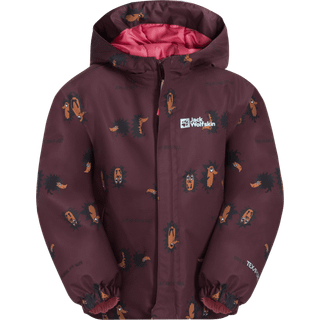 Jack Wolfskin Kids' Gleely 2-Layer Insulated Print Jacket Boysenberry 51, 92