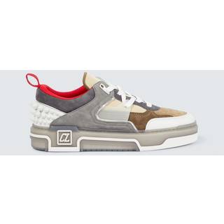 Christian Louboutin Astroloubi leather and suede sneakers - white - EU 41