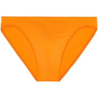 HOM Herren Badeslip orange unifarben