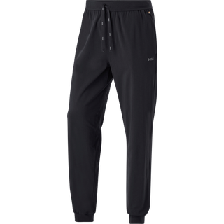 BOSS Black Herren Sweatpants schwarz Baumwolle & Mix unifarben