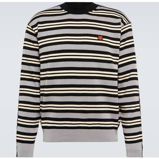 KENZO STRIPE WOOL SWEATER Size: S, colour: BLACK