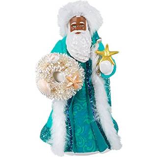 Hallmark keepsake Christmas Ornament Plastic 2021 Black Father Christmas