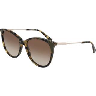 Longchamp LO746S 320 55 Solbriller Kvinder Tortoiseshell - Khaki Green Brown Tortoise - 55mm