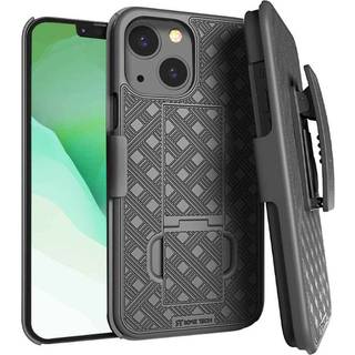 Rom Tech Holster Case med b?lteklip til Apple iPhone 14 Plus 6,7 """" (2022) - Slim Heavy Duty Shell Holster Combo - Robust telefonomslag med kicks