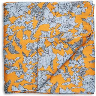 La DoubleJ Table Linens - 'Lilium Zafferano' tablecloth, medium in Yellow 100% LINEN